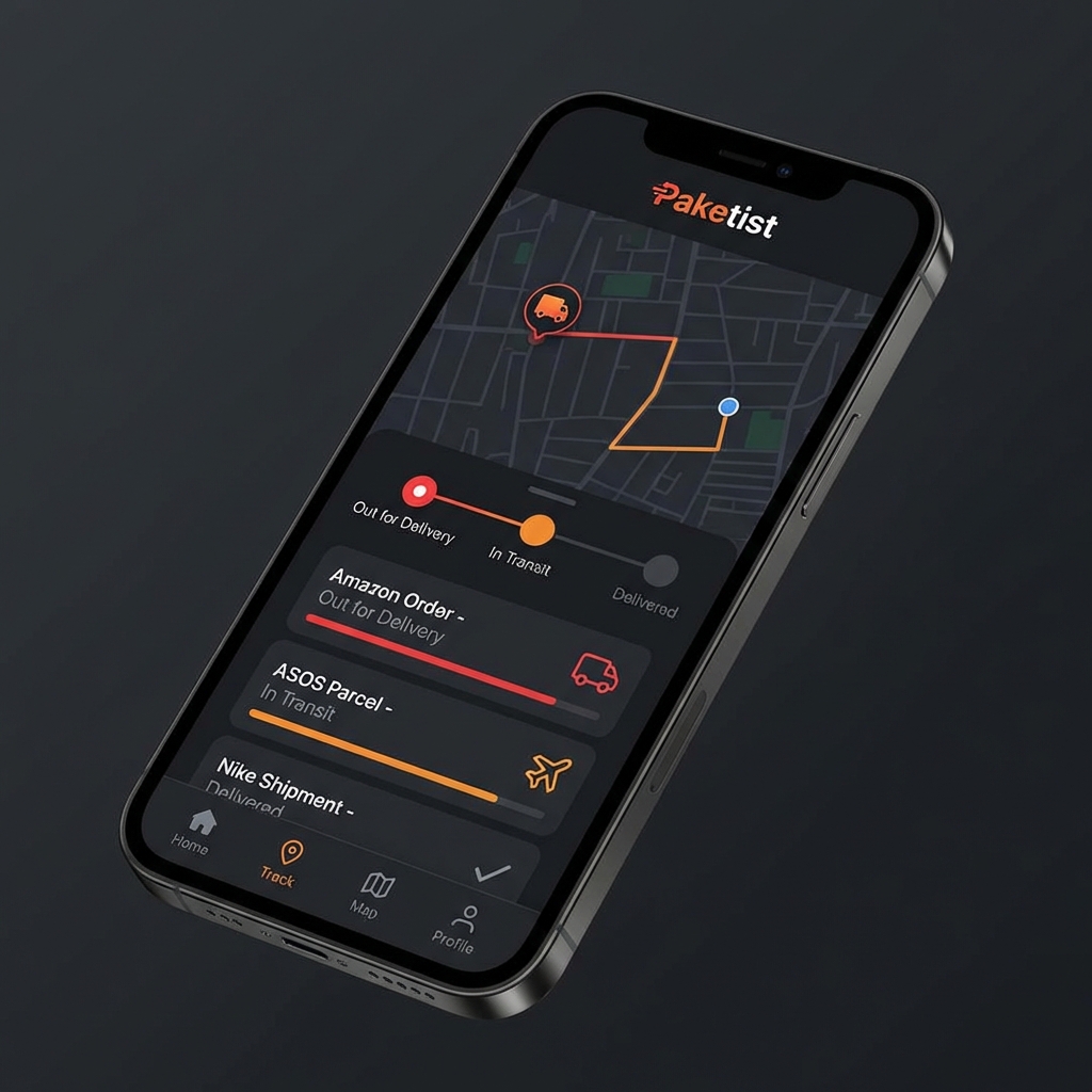 Paketist App Preview